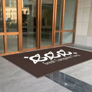PVC Mat Moisture-proof Customized Rug Flooring Doormats for Garage & Patio Doors