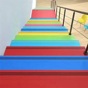 PVC Outdoor Stair Flooring Tread Waterproof Non-Slip