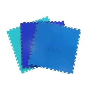 PVC Plastic Floor Tiles Anti Slip Waterproof Modular Floor Mat for Indoor Garage Industrial Warehouse