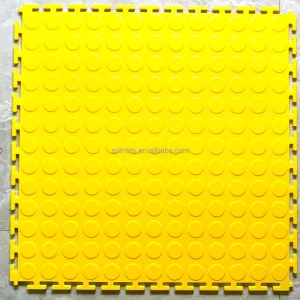 PVC Plastic Floor Tiles, Waterproof, Anti-Slip, 500x500mm, Commercial, Factory Direct Supply