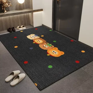 PVC Series Door Mats, Custom Fit, Slip-Resistant Rubber Base, Workshop Rugs