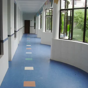 PVC Sports Flooring 4.5mm 8mm Anti Slip Shock Absorption Roll for Gym Indoor Court Factory Direct