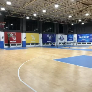 PVC Sports Flooring for Indoor Multi-Sport Use Non-Slip Snakeskin Texture