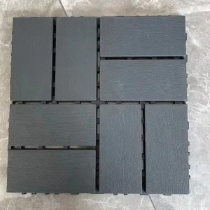 PVC Square Waterproof Interlocking Indoor Outdoor Floor Tiles