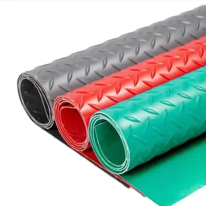 PVC Thickened Anti-slip Waterproof Rubber Door Mat Hallway Stairs Warehouse Kitchen Floor Mat Floor Mat