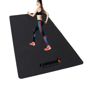 PVC Treadmill Mat, Anti-Slip, for Exercise Bikes and Treadmills, Carpet Protector