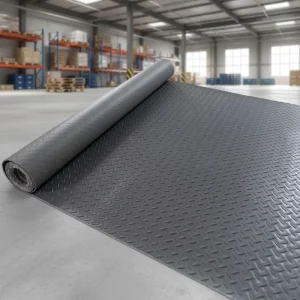 PVC Vinyl Flooring Anti-Slip Eco-Friendly Waterproof for Garage Workshop Hotel School & Apartment Use Hospital Outdoor