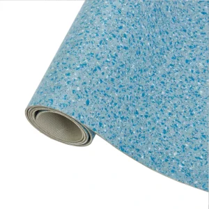 PVC Vinyl Flooring Mat & Rolls Modern Design Anti Slip Eco Friendly for Commercial Indoor Use