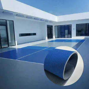 PVC Vinyl Pickleball Court Floor Mat Roll Acrylic Surface Portable Indoor and Outdoor Construction Materials