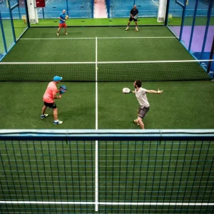 Paddle Field Italian Design Full Panoramic Padel Court Paddle Tennis Court Artificial Grass Sports Flooring