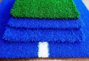 Padel Court Grey Artificial Grass UV Sport Flooring