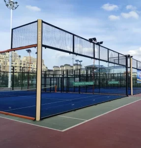 Padel Tennis Court Outdoor Artificial Grass High Density 15mm Steel Durable 63000 S SQM PU Latex Backing Grass