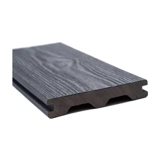 Painting-Free WPC Landscape Timbers Solid Composite Wood-Plastic Decking and Flooring