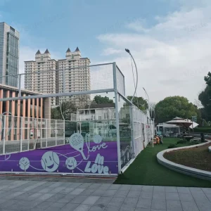 Panoramic Padel Court Padel Tennis Court