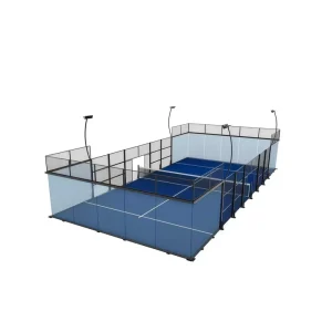 Panoramic Padel Tennis Court Flooring UV Resistant Standard Tournament Quality for Padel Courts