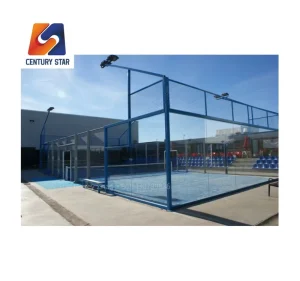 Panoramic Tennis Floor Padel Court Paddel Padel Court Panoramic