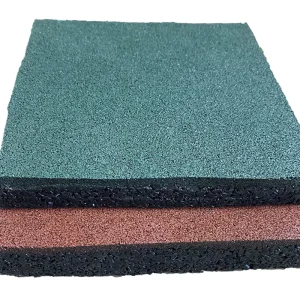 Perfect Drainage Sport Rubber Flooring Outdoor Playground Flooring Tiles 20MM 25MM 30MM 40MM Thick