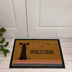 Personalized Customization Printed Doormats Artificial Coir Coconut Outdoor Mat