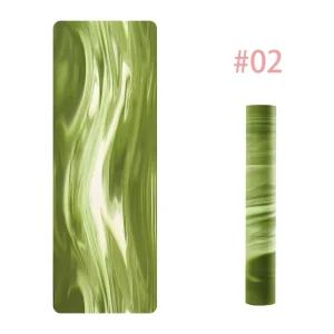 Personalized Yoga Exercise Mat Custom Yoga Mat PU Natural Rubber Pilates Mat