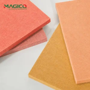 Pet Acoustic Panel Paneles Acusticos Sound Absorbing Wall Panels Acoustic Polyester Sheets Acoustic Boards for Walls