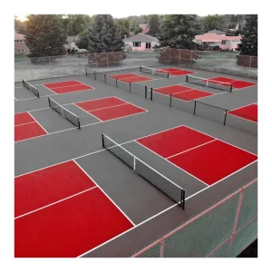 Pickleball Court Easy To Install New Design Portable Outdoor Plastic Sports Floor For Party Event