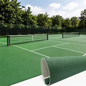 Pickleball Court Flooring PVC Vinyl Roll Non Slip Waterproof Glue Down Installation Modern Gym Sports Floor Gesifei
