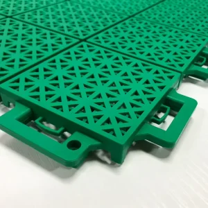 Pickleball Court PP Flooring Portable Anti-Slip Tiles Basketball Court Modular Plastic Floor Mat