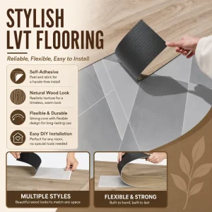 Piso Vinilico Piso PVC Marmol Impermeable Antideslizante Cocina Bano Mayorista Distribuidor Exportador
