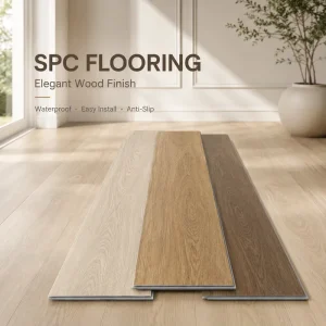 Pisos Spc Waterproof Flooring Factory OEM ODM IXPE Pad Wood Design