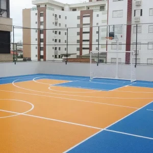 Plastic Floor Mat for Football Soccer Indoor Football Volleyball Basketball Flooring Futsal Surface Flooring Tiles