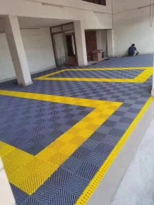 Plastic Floor Tiles