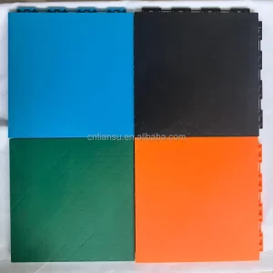 Plastic Interlocking Flooring Tile for Roller Skating and Sports Indoors & Outdoors