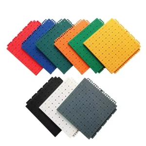 Plastic Interlocking PP Soccer Suspended Outdoor Sports Flooring Tiles