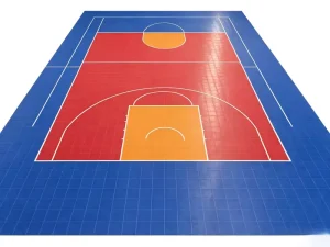 Plastic Interlocking Rubber PP Badminton/Basketball Suspended Outdoor Floor Modular Eco-Friendly Sports Flooring Tiles