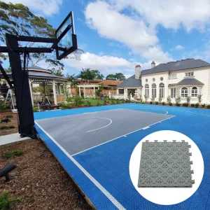 Plastic Modular Indoor/Outdoor Interlocking Sport Court Flooring Tiles