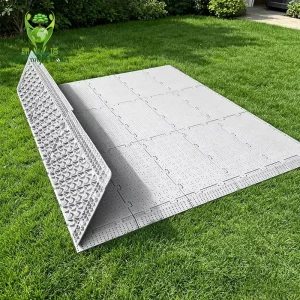 Plastic Modular Turf Protection Flooring Interlocking Skateboard Deck for Tents, Parties, Weddings, Tournaments, and Concerts
