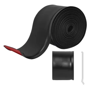 Plastic Vinyl Flooring Edge Trim Flat Joining Threshold Transition Strip for Garden Hotel Kitchen and Bedroom