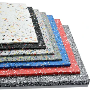 Polychrome FN-I-R24071203 Fitness Rubber Floor Mat Environmental Protection Sound Damping Insulation Artificial Grass Product