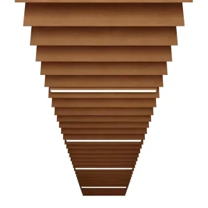 Polyester Acoustic Ceiling Baffles Custom Wave Shape Sound Absorbing Panels for Office Reception Acoustic Remodeling