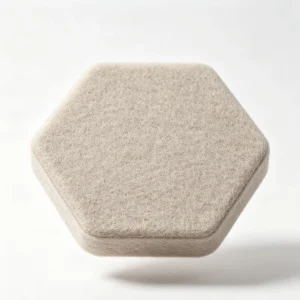 Polyester Acoustic Panels PET Acoustic Sound Absorbing Panel Custom Hexagonal Shape Color Decorative Noise Reduction Panel