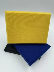 Polyester Fabrics Covered Fiberglass Core Acoustic Panels Soundproof Fire resistant Modern High NRC 0.85 for Professional Hall