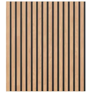 Polyester Felt Back Akupanel Wooden Acoustic Panel High Performance Noise Reduction Wall Panel