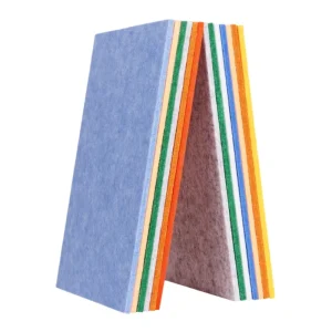 Polyester Fiber Acoustic Boards High NRC Noise Reduction Panels for Home Theater Commercial Building Wall Project