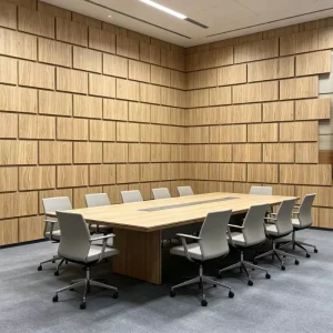Polyester Fiber Acoustic Panel Aku Panel Irregular Shape Sound Absorbing Wall Panel Soundproof Studio Decoration PET