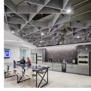 Polyester Fiber Acoustic Panel Ceiling