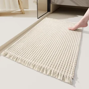 Polyester Water-absorbent Floor Mat for Bathroom, Toilet, and Entrance