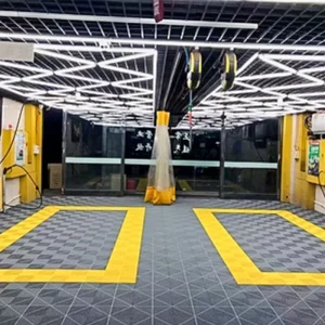 Polypropylene Buckle Flooring Anti-Slip Wear-Resistant PP Material Warehouse Workshop Flooring