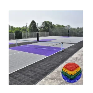 Polypropylene Sport Floor Mats with Modular Anti-UV Backyard Court Flooring