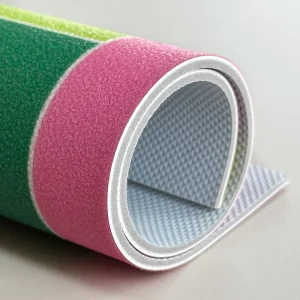 Popular 3D Printed Eco-Friendly Anti-Slip Anti-Flaming Pickleball Court Mat 30ft X 60ft PVC Sports Floor Custom Color for
