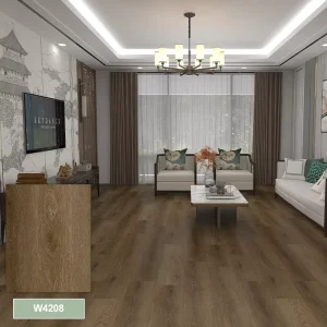 Popular New Design Rigid Core Wooden Colors Stone Plastic Composite Tiles SPC Flooring 5mm Waterproof Vinyl Plank Flooring